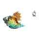 thumbnail image 5 of Figura de pensador de caracol de cristal, animal marino, resina, arte decorativo, artesanía abstracta, estatua, adorno para el hogar, oficina, entrada, 5 of 8