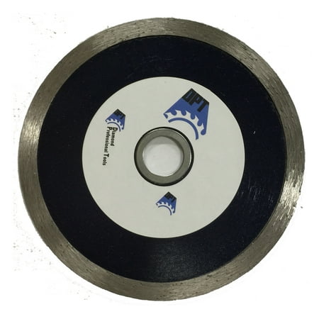 

10-Pack 4-1/2- Inch Diamond Saw Blade Continuous Rim Wet for Cutting Tile Porcelain Brick Concrete