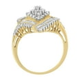 thumbnail image 2 of 10kt Yellow Gold 1ct TDW Diamond Cocktail Ring (H-I,I1-I2), 2 of 8