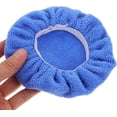 thumbnail image 4 of Generic 12pcs Blue Microfiber Car Polishing Pads Set 5-6 Inch Buffing, 4 of 6