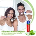 thumbnail image 2 of Pasta de dientes SLequipo Travel Tamaño 25 g Menta 150 unidades, 2 of 5