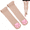 Skin color, variant on Cat Paw Socks, Cute Soft 3D Toe Beans Socks Mittens Kitten Claw Pad Socks for Girl Women Lolita Cosplay Set
