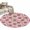 Pink, variant on Black Paw Print Bathroom Rug Washable 2x3 Entryway Rug Non Slip Funny Animal Foot Swirl Line Anstract Front Door Mat Low Pile Indoor Doormat Throw Floor Carpet for Kitchen Bedroom Entrance