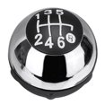 thumbnail image 1 of 6 Speed Gear Stick Shift Lever Knob Manual Transmission 55344048 For 2012-2018 Bright Silver, 1 of 5