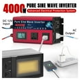 thumbnail image 3 of 4000W/5000W Pure Sine Wave Inverter Voltage Converter Car Solar Power Inverter ,Easy to Use, 3 of 7