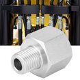 thumbnail image 4 of BSP Pipe Connector,  Female Thread - Male Thread Pipe Fitting Connector 2pcs  For Water For Gas For Oil Female Thread 1/2in - Male Thread 1/4in, 4 of 8