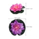 thumbnail image 2 of BESTYASH 4Ud Flores Flotantes De Loto Sintéticas Para En Exteriores Con Textura, 2 of 6