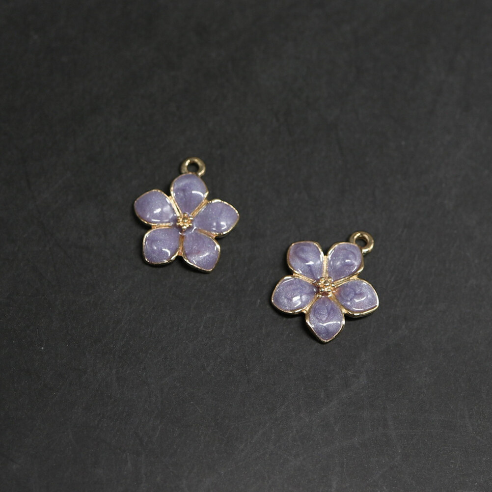 100Pcs Butterfly Alloy & Enamel Charms For DIY Jewelry Making – 10.5x13x3mm