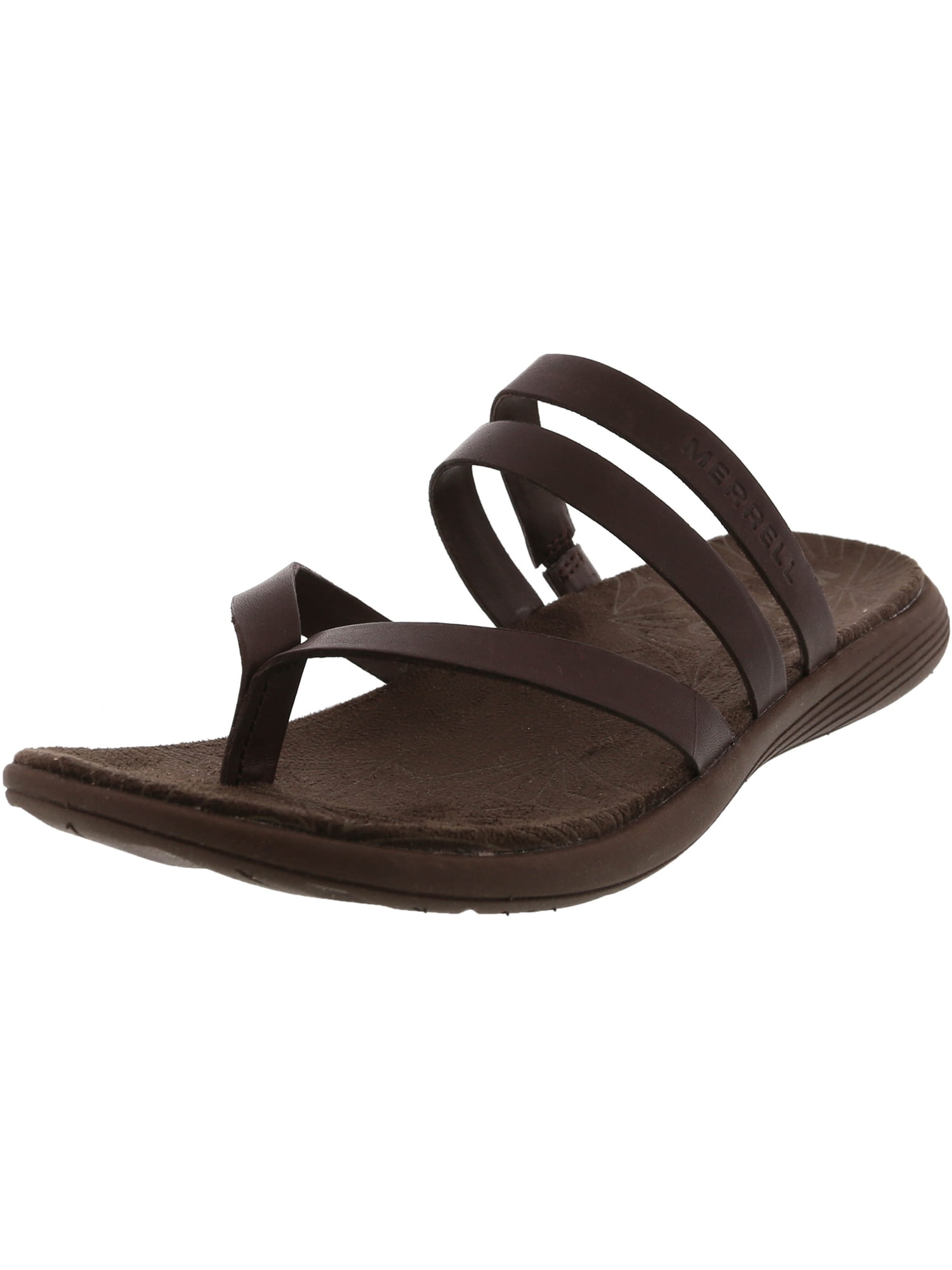 merrell womens leather sandals