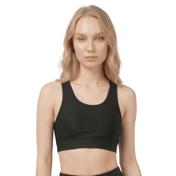 Women’s Racerback Full Support Sports Bra, Moisture Wicking Activewear