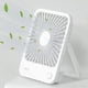 thumbnail image 2 of Ventilador de escritorio JISULIFE FA26 recargable, 4500 mAh, 180°, plegable, Wh, 2 of 3