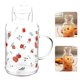 thumbnail image 5 of Vidrio Estilo Breve Taza De Bebida Fría Resistente A Altas Temperaturas Hervidor De Vidrio De Borosilicato Bebida Transparente Calix Fruit Vaso Impreso Para Beber Jugo Agua 1000Ml Olla Kearding HA026371-02, 5 of 7