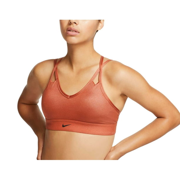 nike indy logo bra black