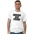 thumbnail image 4 of Ground Pound Muay Thai Fighter Men's Graphic T Shirt Tees Brisco Brands X, 4 of 4