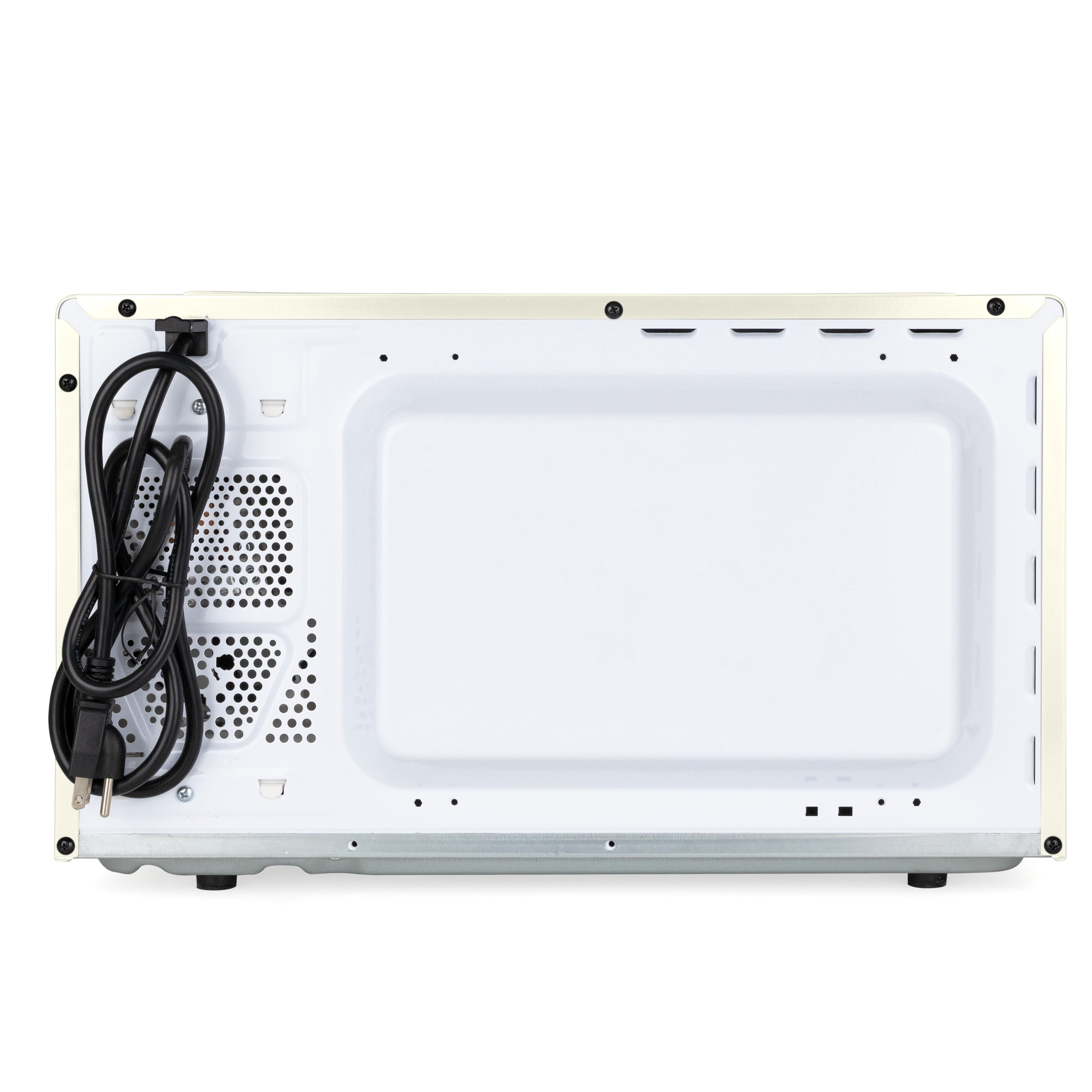 Retro 1.1 cu. ft. Countertop Microwave Oven, Ivory