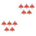 thumbnail image 3 of Soidarity Espaciador de freno de bicicleta Disco hidráulico Reparación de bicicletas Pastillas de freno Reemplazo para M355 M395 M446 5 Juego de 5 piezas A 2piezas, 3 of 6