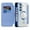 Blue, variant on Case for Samsung Galaxy S25 FE Case Wallet Compatible with Magsafe, Shockproof Full Protective Flip Folio Wallet Case with RFID Blocking Card Slots PU Leather Cover with Lens Protector - Brown