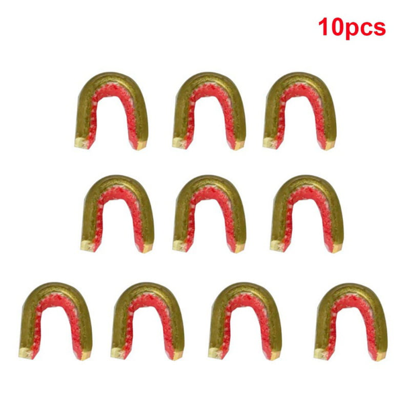 6X Archery String Nocking Points Brass Nock Buckle Clips Bow String Protect 