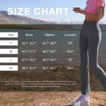 thumbnail image 2 of OQQ Women's Yoga pants ribbed seamless sports high-waisted flare pants, 2 of 4