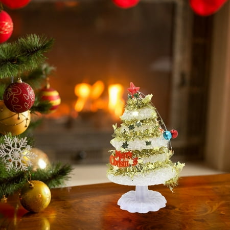 

〖Jisuan〗Home Decoration On Ornaments Decorations Lamp Christmas Lights Tree The Led Christmas Chandelier Table Home Decor