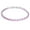 Pink, variant on Chic Bracelet Rhinestone Delicate Exquisite Multicolor Sparkling Dress-up Ravishing Tennis Bracelet Women Wrist Jewelry for Female