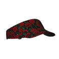 thumbnail image 1 of Fotbe Rose Visera Deportiva con Diseño, Gorra Abierta Ajustable de Algodón para Mujer y Hombre, 1 of 7