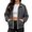 Dark Gray, variant on Tqcoqu Women's Stand Collar Full Zip Workout Track Jackets, Lightweight Long Sleeve Sweatshirts,2026 Trendy Fall Coat with Pockets