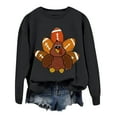 thumbnail image 3 of TINZ Chandail en Molleton Décontracté Imprimé Football de l'Action de Grâce pour Femmes, Grande Chemise à Capuche Zippée pour Garçons, 3 of 4