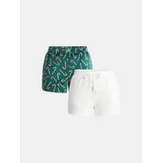 Women's 2 Pack Sleep Shorts, Sizes XS to 3X