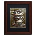 thumbnail image 2 of Trademark Fine Art "Afternoon Tea II" Canvas Art by Color Bakery Black Matte, Wood Frame, 2 of 4