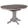 thumbnail image 6 of Sunset Trading Country Grove 42" Round to 60" Oval Wood Pub Table in Gray, 6 of 6