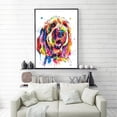 thumbnail image 3 of DIY 5D Diamond Painting Kit (For Adults) Diamond Painting "Animal Golden Graffiti Dog" - Full Diamond Crystal Rhinestone Embroidery Craft Kit, Can Be Used as Gift, Wall Decoration, 3 of 7
