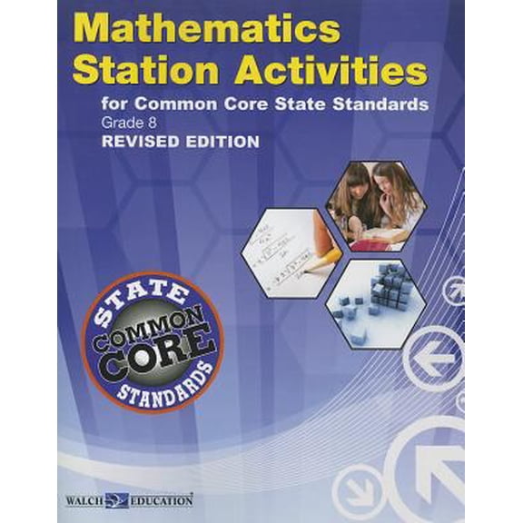 Pre-Owned Ccss Station Activities for Middle School Series, Revised Ed: Ccss Station Activities for Grade 8, Revised Edition (Paperback)