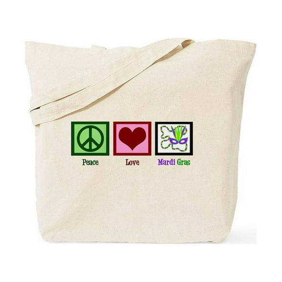 CafePress - Mardi Gras Tote Bag - Unisex Canvas Tote Bag, Beige, 1-Piece