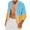 Light Blue, variant on Njoeus Men Cardigans Color Block Sweaters Men's Button V-Neck Knit Cardigan Sweater Jacket Coat S-4XL（Available in Big & Tall)