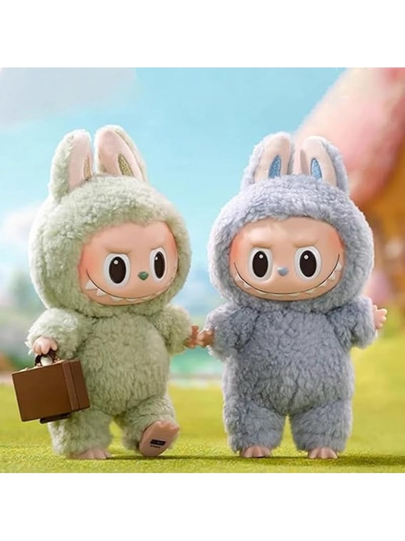 La The Monsters Exciting bubu Face Iabubu Plush Keychain Plush