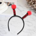 thumbnail image 4 of Bandeau d'Antenne d'Abeille Déformé à Volonté Forme d'Animal Accessoire Mignon Tentacule Bande Épaisse Rouge, 4 of 7