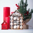 thumbnail image 3 of Fiudx Ofertas Flash Artículos En Oferta Juego De Decoración Para Árbol De Navidad, 70 Adornos Navideños, Decoración Para Árbol Para Fiesta De Boda Navideña., 3 of 6