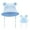 Blue, variant on Chapeau Fille Baby Toddler Summer Cotton Breathable Bucket Hat Cartoon Bear Design Fruit Prints Sun Hat Chapeau Bebe Beige 1 Years-3 Years
