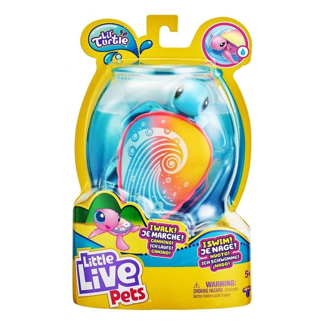 Interactive Pet Little Live Pets Lil Turtle Rip Swirl
