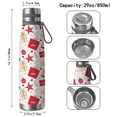 thumbnail image 3 of Christmas 29oz Stainless Steel Insulated Thermos with Tea Filter, 360° Printed Travel Bottle, Leakproof BPA-Free Flask with Anti-Slip Base, 304 Inner & 201 Outer, Vacuum Cup, 3 of 6