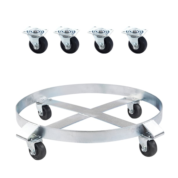 Oshion Heavy Duty Drum Dolly 1000 Pound 55 Gallon Swivel Casters