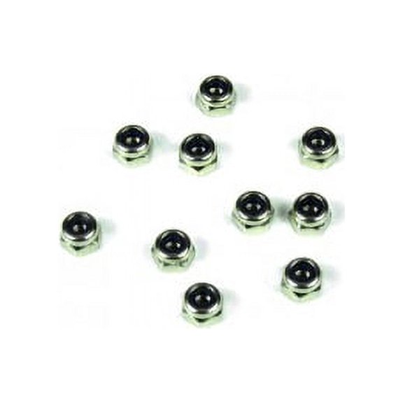 TEKNO RC LLC M2.5 Locknuts- Zinc 10pcs TKR1200 Electric Car/Truck Option Parts