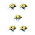 thumbnail image 3 of Transemion Wide Application Artificial Plant For Various Settings Low Maintenance Yellow 5Set, 3 of 6