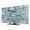 Blue Jellyfish, variant on Blue Sea Turtle Coastal TV Cover for 24 Inch Screen,Stretch Fabric Dustproof TV Display Protector,Summer Beach Nautical Starfish Coral Elastic Slipcover Monitor Cover for Desktop Computer 20.9"x11.8"