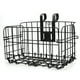 thumbnail image 1 of Cesta plegable para bicicleta, cesta de hierro negro fuerte para bicicleta de montaña, cesta de hierro para bicicleta, instalación sin esfuerzo, 1 of 8