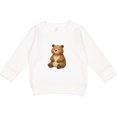 thumbnail image 2 of Inktastic Cute Brown Bear Toddler Sweatshirt, 2 of 4