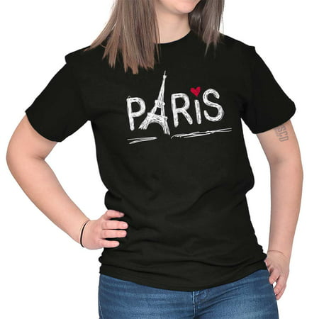 Paris Eiffel Tower France Pretty Graphic T Shirt