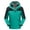 Sky Blue, variant on Windproof Windbreaker 3-in-1 Raincoats for Women with Detachable Hood Hiking Waterproof Rain Jacket Outdoor Coat (Medium, Light Blue)