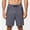 Dark Gray, variant on Gym Shorts for Men Workout Shorts Summer Thin Ice Silk Running Shorts Casual Loose Dry Breathable Short Pants Dark Gray L
